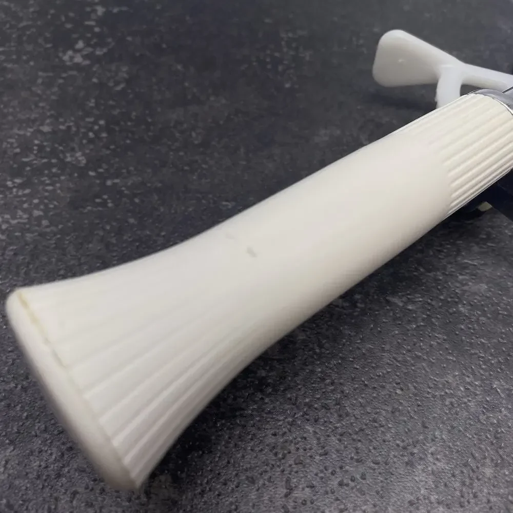 Vintage Bonny Mechanical Ice‎ Cream Scoop White Plastic Handle